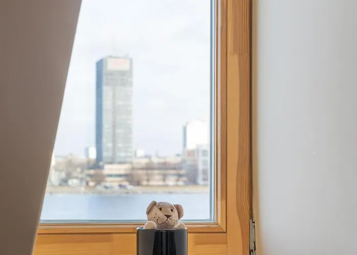 Riverside Flat With A Beautiful View Over Riga